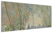 Kép - Claude Monet, Woman Seated under the Willows, reprodukciók (120x50 cm)