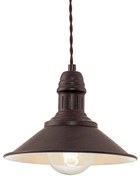 Eglo 49455 - Csillár zsinóron STOCKBURY 1xE27/60W/230V 49455