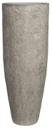 Pottery Pots Dax virágcserép, magas fényű fehér, többféle méretben - Fazekas edények méret: XXL - 118 cm, ⌀ 46 cm