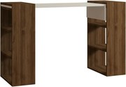 Handy Walnut and White íróasztal