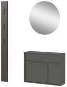 Antracitszürke előszoba bútor Ameca 2.0 – Germania