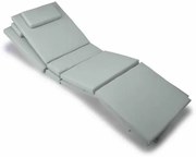 Kerti párna készlet nyugágyhoz  világosszürke 2 db