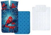 Pókember gyerek, ovis ágyneműhuzat és paplan/párna szett 100x135 cm 40x60 cm (Dynamic)