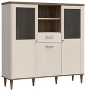 Vitrin VIRO barna/bézs