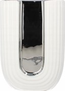 Livello Virágváza Kerámia Dekoratív Modern 20 cm Fehér