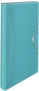 Harmonikamappa, A4, PP, 6 rekeszes, ESSELTE Colour'Breeze, kék (E626252)