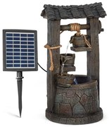 Blumfeldt Speyer, vízesés szökőkút, napelemes szökőkút, kerti szökőkút, 4 szint, működés akkumlátorral