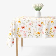 Goldea teflonbevonatú asztlterítő - virágos édenkert 100 x 140 cm