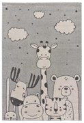 Világosszürke gyerek szőnyeg 120x170 cm Beats – Universal