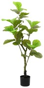 zöld mű fikusz fa 30 levéllel 125 cm
