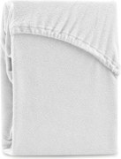 Fehér gumis frottír lepedő 240x220 cm Ruby – Restilo