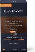 Kávékapszula, Nespresso® kompatibilis, 10 db, DAVIDOFF Espresso 57 (KHK1064)