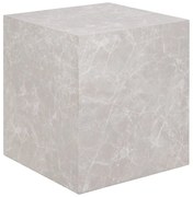 Tárolóasztal márvány dekorral 40x40 cm Prague – House Nordic
