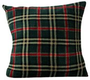 Mikroplüss párnahuzat GLENMOORE 45x45 cm, zöld