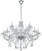 Eglo Basilano1 39103 üvegcsillár, 18x40W E14