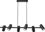 Rabalux 73045 - Csillár zsinóron MAXIMILIAN 6xGU10/25W/230V