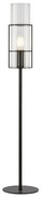 Markslöjd 108556 - Asztali lámpa TUBO 1xE14/40W/230V 65 cm fekete/átlátszó