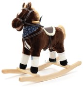 Hintaló dallammal Baby Mix Baron barna kendővel