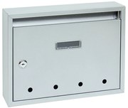 Postaláda BK 24, lyukakkal, ezüst
