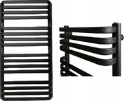 Fürdőszobai radiátor Venus 120/50 Matt Fekete