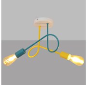 Gyerek mennyezeti lámpa OXFORD 2xE27/15W/230V