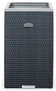 Rattan ültetvény Novara antracit 35x35x60