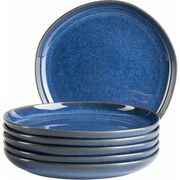 Mäser Cordelia Royal Blue desszert tányér szett, 22 cm, 6 db