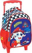 Mancs Őrjárat Marshall Racing gurulós ovis hátizsák, táska 30 cm