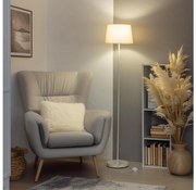 Brilagi - LED állólámpa CERIA 1xE27/40W/230V Ø 30 cm bézs/fehér