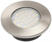 LED Lámpatest, BARRI 3-as szett, meleg fehér, 69mm, 12V, 80lm, 45W, kábellel, alu elox