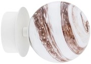 Argon 8454 - Fali lámpa FABIO 1xE14/7W/230V alabástrom fehér