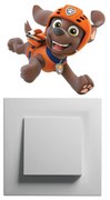 PIPPER. Matrica a kapcsoló felett "PAW Patrol - Zuma"