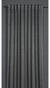 Sötétszürke függöny 135x245 cm Etamine – Sehlbach