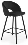 Barnes bárszék, fekete