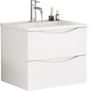 Houseland Bravio fali mosdószekrény 60 cm fehér