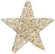 Natúr színű kültéri fénydekoráció karácsonyi mintával ø 50 cm Sofus – Markslöjd