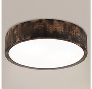 Brilagi - Mennyezeti lámpa CARVALHO SMOKEY 2xE27/60W/230V tölgy, átm. 37,5 cm