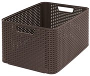 Style barna tárolókosár, 30 l - Curver