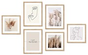 Kép szett 6 db-os 32x32 cm – knor