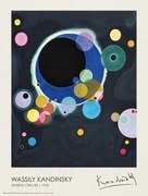 Plakát Several Circles (1922), Wassily Kandinsky