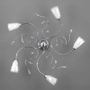 ONLI - Mennyezeti lámpa SHARON 5xE14/6W/230V