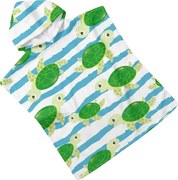Gyerek poncsó TURTLES zöld