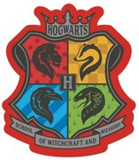 Harry Potter School formapárna, díszpárna 33x31 cm