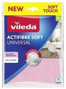 Törlőkendő, mikoszálas, VILEDA Actifibre Soft (KHTV72)