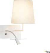 SLV SOMNILA 1003460 Fali lámpa 1x40W/LED 3000K 120LM