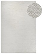 Krémszínű kézi szövésű gyapjúkeverék szőnyeg 160x230 cm Pradesh Natural White – Elle Decoration