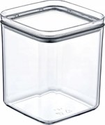 Easyform Kristály Ételtároló Tartály 1L Zárható Ömlesztett Liszt Só Rizs