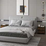 2 db füstös tölgy szerelt fa éjjeliszekrény 45 x 34,5 x 44,5 cm