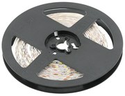 LED szalag 2835, 300 LED/5 fm, hideg fehér,  6W/fm,  33W/5fm , 8mm , 5fm/tekercs, 12V, IP20, 750lm/m