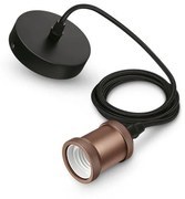 Philips függeszték E27-es foglalattal, rose gold